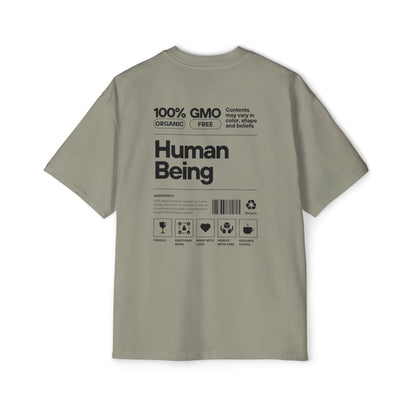 100% Human Being Heavy Oversized T-shirt