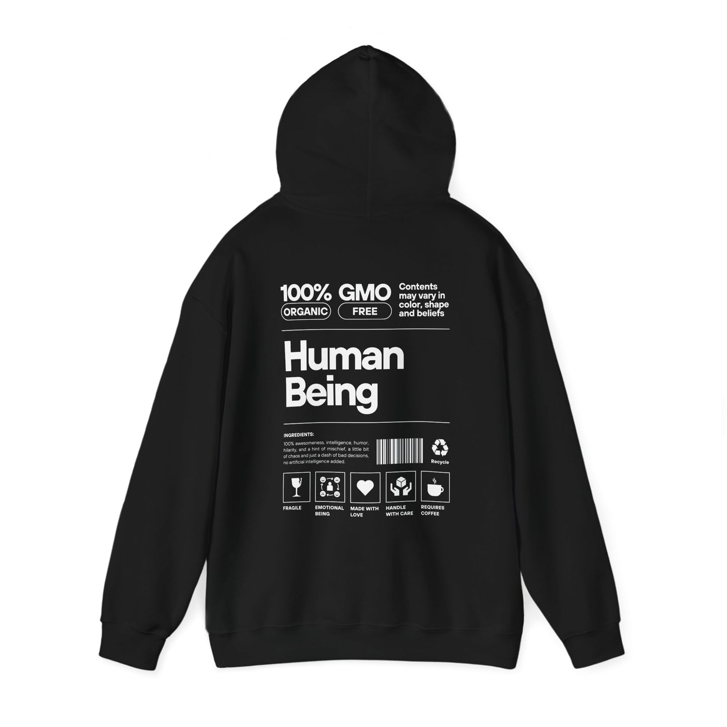 100% Human Being  Sweatshirt