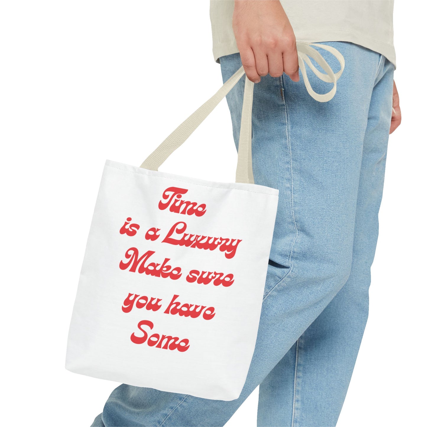 Time is a Luxury Tote Bag