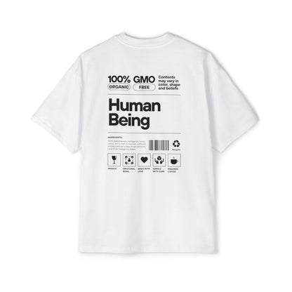 100% Human Being Heavy Oversized T-shirt