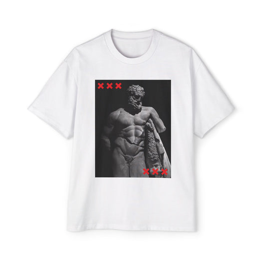 Greek Sculpture Design Heavy Oversized Tee