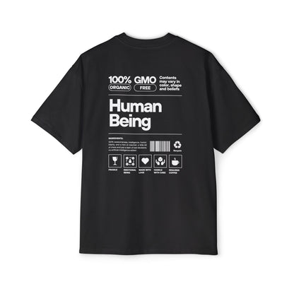 100% Human Being Heavy Oversized T-shirt