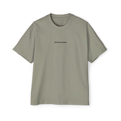 100% Human Being Heavy Oversized T-shirt